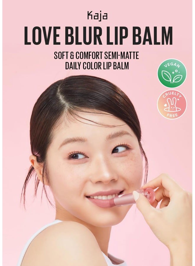 KAJA Love Blur Lip Balm - 01 Pure Cupid | Soft & Comfort Semi-Matte Blurring Daily Color Lip Balm | Shea Butter, Avocado Oil, Citrus Unshiu Peel Extract, Vitamin E Infused | 4g / 0.14oz. - Image 2