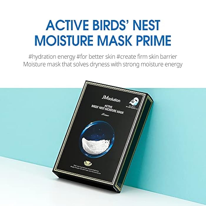 JMsolution ACTIVE BIRDS' NEST MOISTURE MASK (Pack of 10) - Image 3