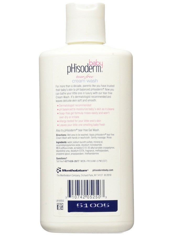 PHISODERM Baby Cream WASH Size: 8 OZ