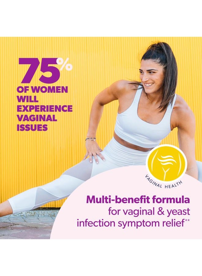 AZO دواء هوميوباتيكي ييست بلس للإغاثة المزدوجة | تخفيف أعراض عدوى الخميرة: الحكة والحرقة | تخفيف الأعراض المهبلية: رائحة وإفرازات عرضية | العلامة التجارية الأكثر موثوقية | عبوة 2 (60 حبة × 2) - Image 4