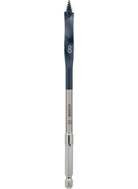 2608595482 Bit Handle Wood Leaf Butterfly Drill Bit 8 mm