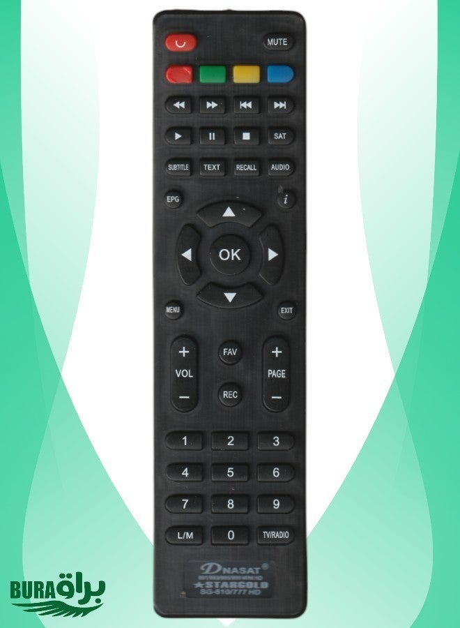 BURAQ Dansat Remote Stargold Remote Remote Replacement Remote Control For Dansat Stargold Receiver Remote