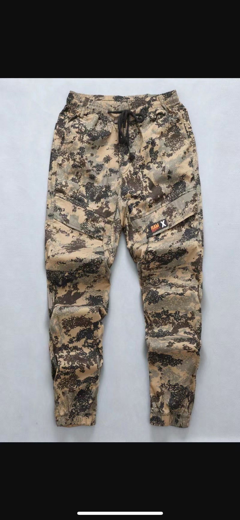 Generic Summer Cotton Stretch Pants for Men, Loose and Versatile, Trendy Leggings, Casual Pants, Wear-Resistant Camouflage Pants, Labor Protection Work Pants 1807 thin crotch stretch pants