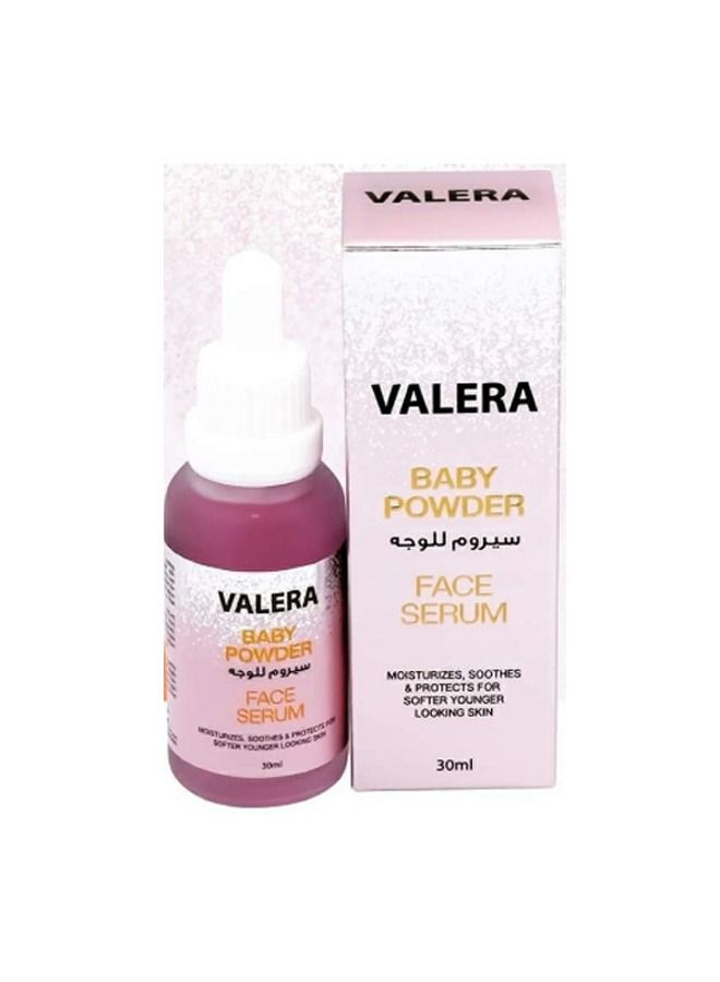 Valera Baby Powder Face Serum 30 ml for younger looking skin - Image 2