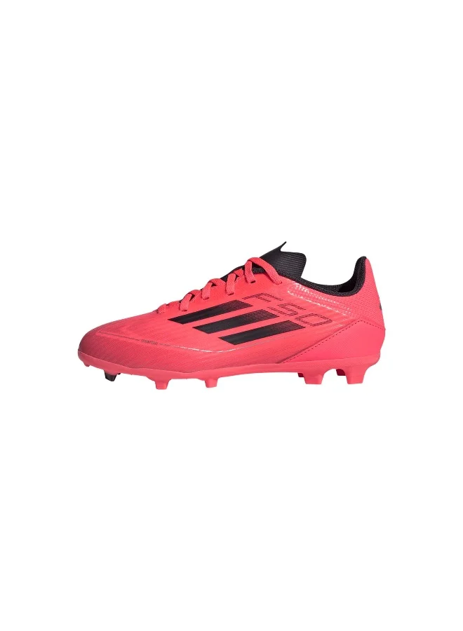 adidas أحذية كرة قدم F50 League FG/MG J حمراء