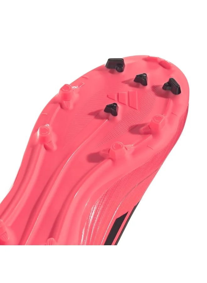 adidas أحذية كرة قدم F50 League FG/MG J حمراء