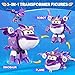 SUPER WINGS ألعاب سوبر وينغز القابلة للتحويل 5 في 1 سالي طائرة شخصيات متحولة ألعاب 2 في 1 وضع إنقاذ شخصيات أكشن للأطفال من 3 إلى 7 سنوات - Image 4