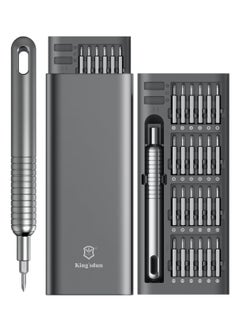 King'sdun Screwdriver Set 51 in 1 Precision Screwdriver Set Electronics Tools Kit with 48 Magnetic Bits, Magnetic Repair Tool Kit Torx Hex Screwdriver for Glases Computer Xbox iPhone PC  - Image 1