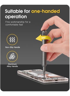 King'sdun Screwdriver Set 51 in 1 Precision Screwdriver Set Electronics Tools Kit with 48 Magnetic Bits, Magnetic Repair Tool Kit Torx Hex Screwdriver for Glases Computer Xbox iPhone PC  - Image 2