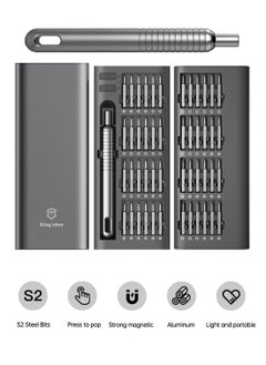 King'sdun Screwdriver Set 51 in 1 Precision Screwdriver Set Electronics Tools Kit with 48 Magnetic Bits, Magnetic Repair Tool Kit Torx Hex Screwdriver for Glases Computer Xbox iPhone PC  - Image 5
