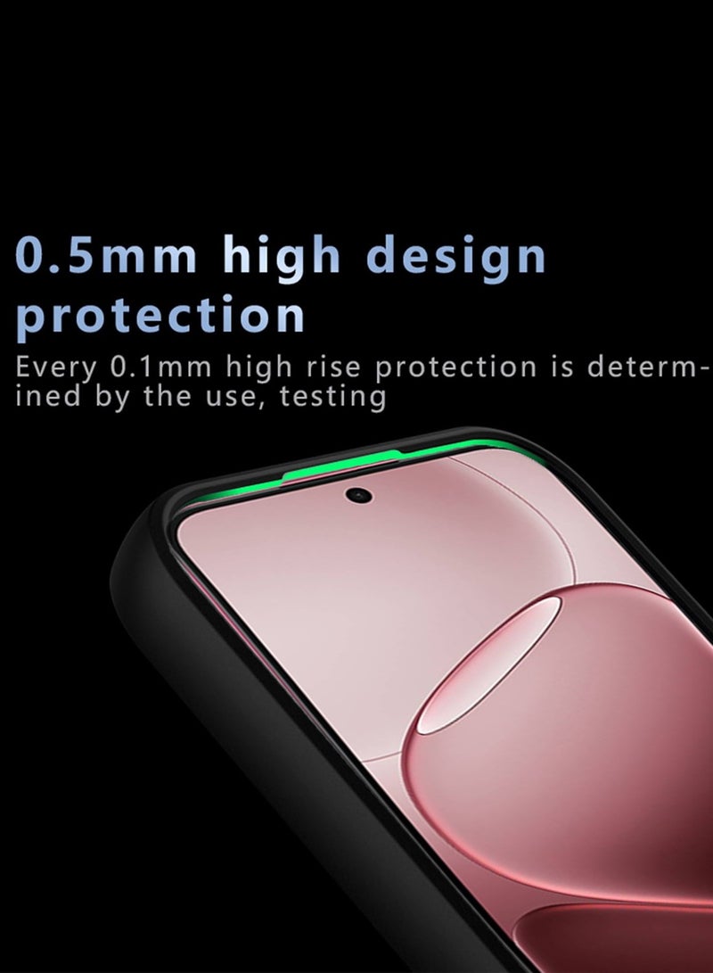 Wtech Oppo A6 Pro 5G / Oppo F31 5G 2025 Hybrid TPU Silicone with Raised Camera Slim Armour Case Cover (MCAPSA) - Clear/Black - Image 4