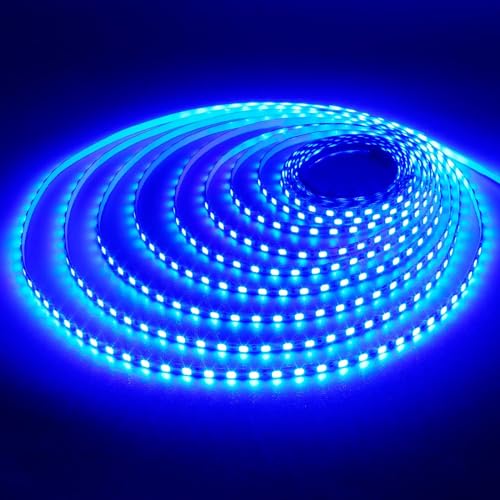 Gesto copper 5 Meter LED Strip Lights with Driver False Ceiling Lights for Home Decoration, 25W LED Profile Light Strip with 600 LEDs,Kitchen Cabinet LED Light Strips,Under Cabinet Strip(Blue) - Image 3