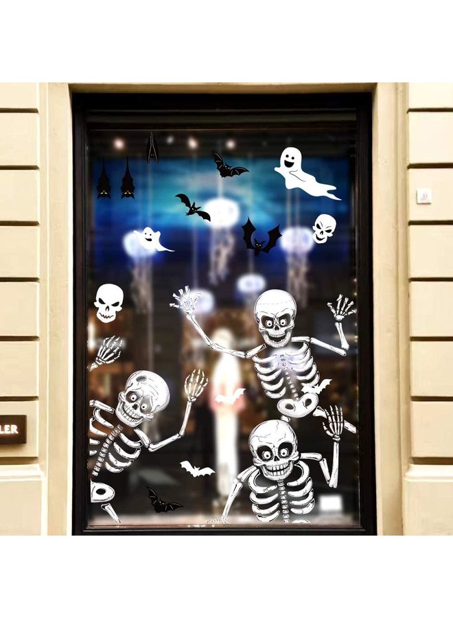 Y&D Halloween Window Decorative Stickers White 90x80cm  - Image 5