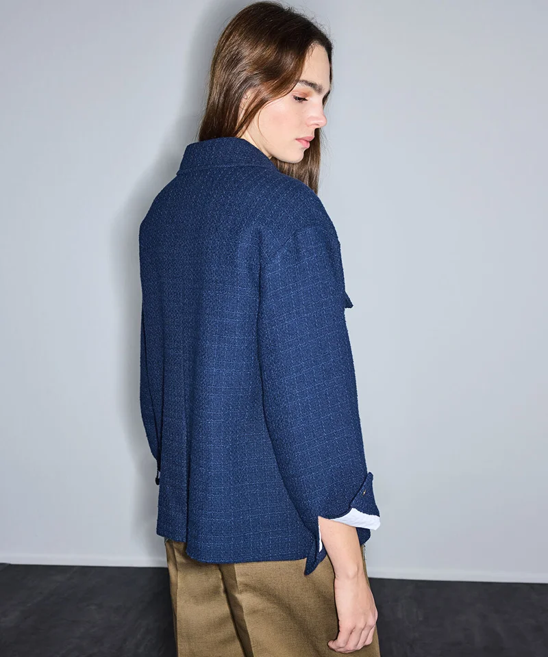 Ipekyol  Chain Trim Tweed Jacket for Women | Best Price UAE