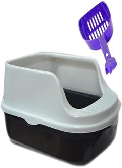 Litter Box for Cats (Black)