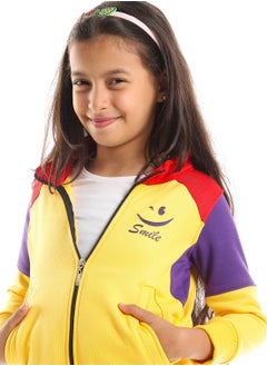 سيزار ترنج بناتي رياضي مطبوع  smile  - Image 3