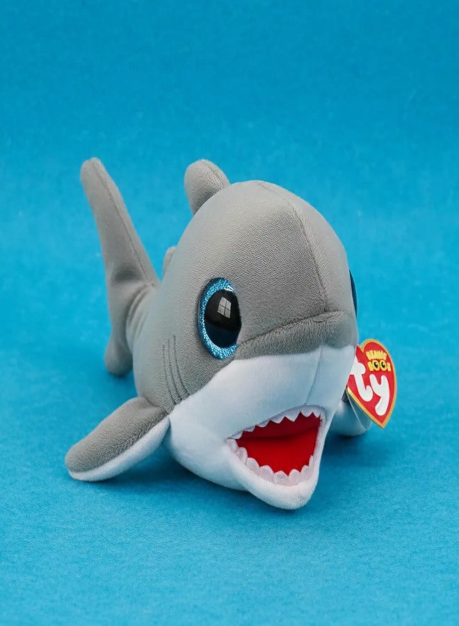 Ty Beanie Boo Finnegan The Gray Shark - 6" - Image 5