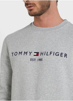 TOMMY HILFIGER Regular Fit Logo Sweatshirt  - Image 3