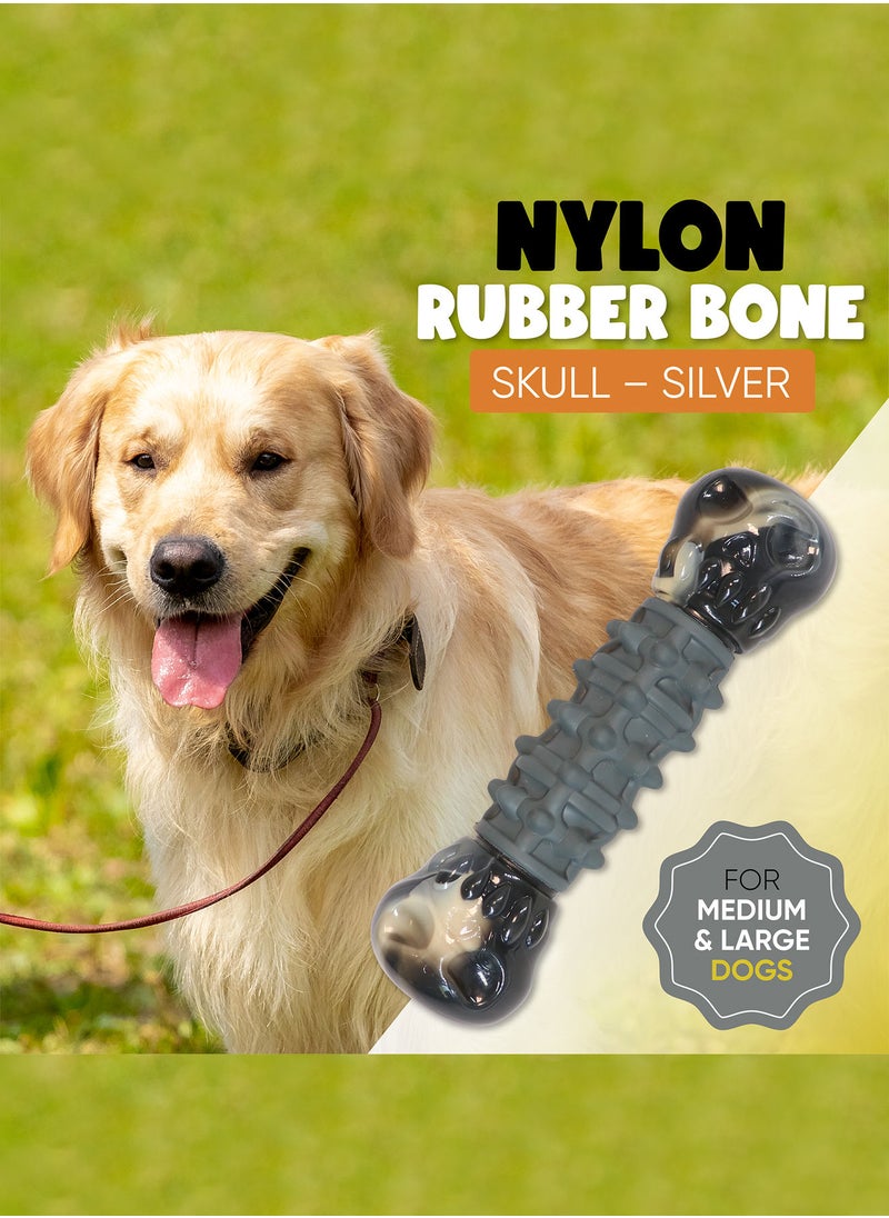 CHEWY BONE Dog chew bone for large dogs hard rubber dog bone  - Image 2