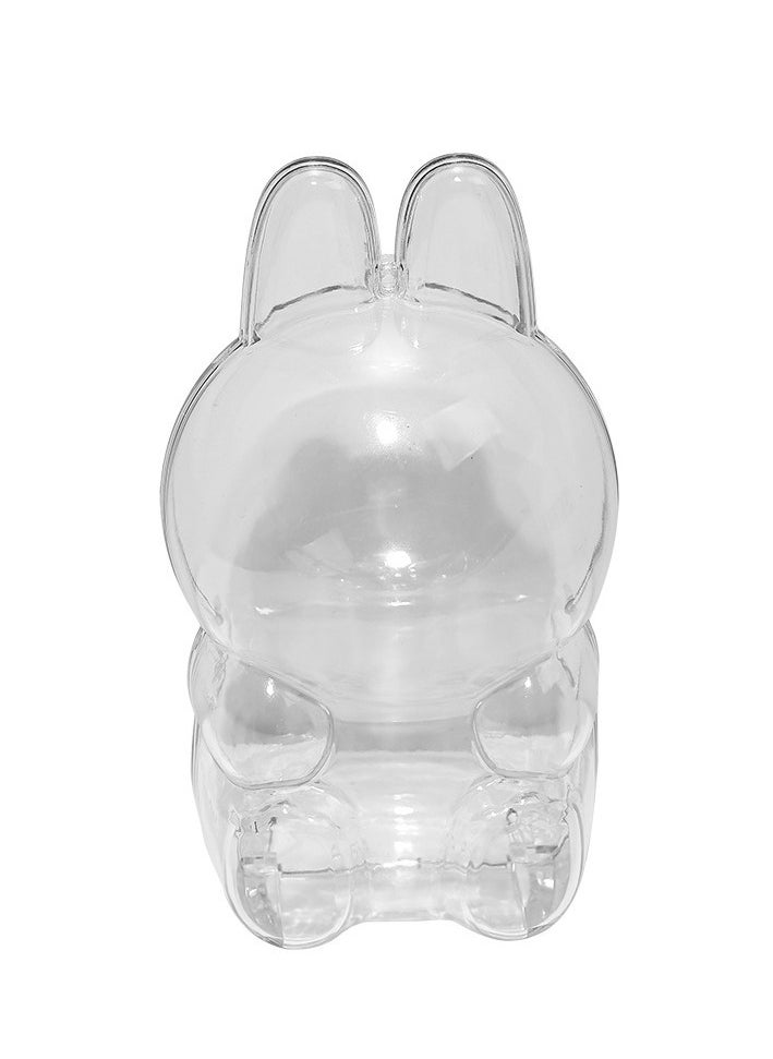 Y&D Labubu Transparent Case Labubu II Sitting Case Protective Cover Dust Backpack Charms  - Image 4