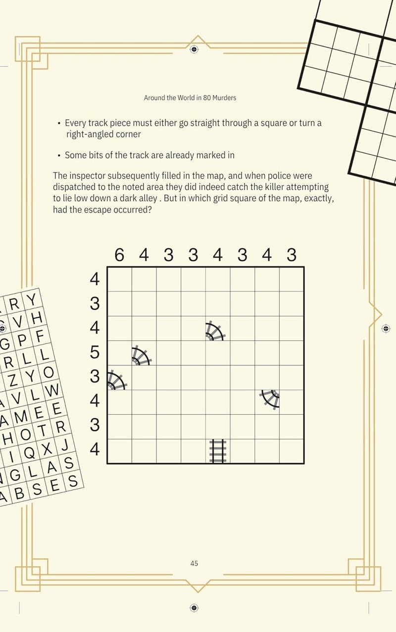 Around the World in 80 Murders Puzzle Book: Classic cosy crimes for you to solve - Image 5