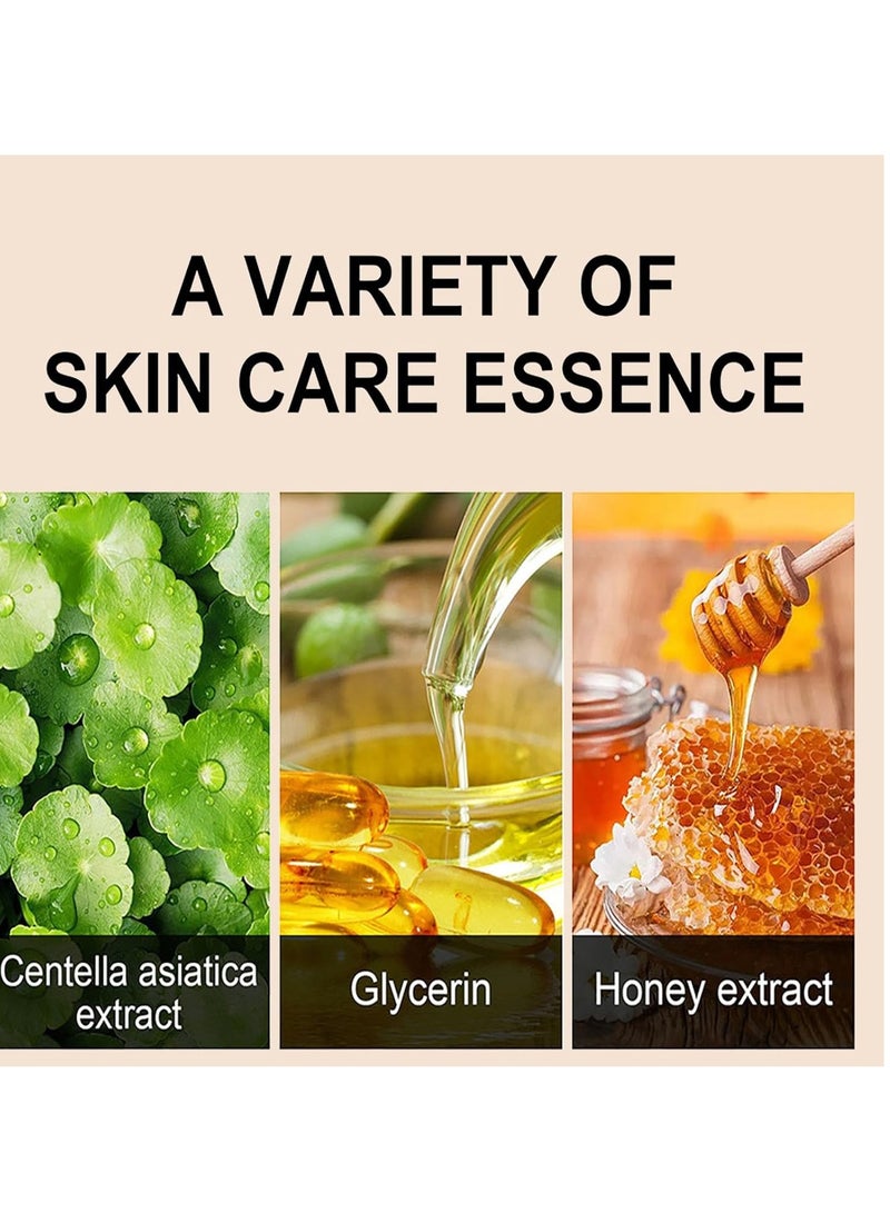 ibcccndc Color Correcting CC Cream,Hydrating CC Cream Foundation with Centella Asiatica Multi-Purpose Pre-makeup Primer Moisturizing Facial Concealer Sunscreen Full-Coverage CC Cream with SPF 25 (light) - Image 4