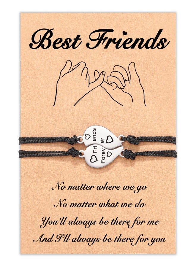 Tarsus Friendship Bracelets Matching Best Friend Bracelet for 2 BFF Jewelry Galentines Day Friendship Birthday Gifts for Women - Image 1
