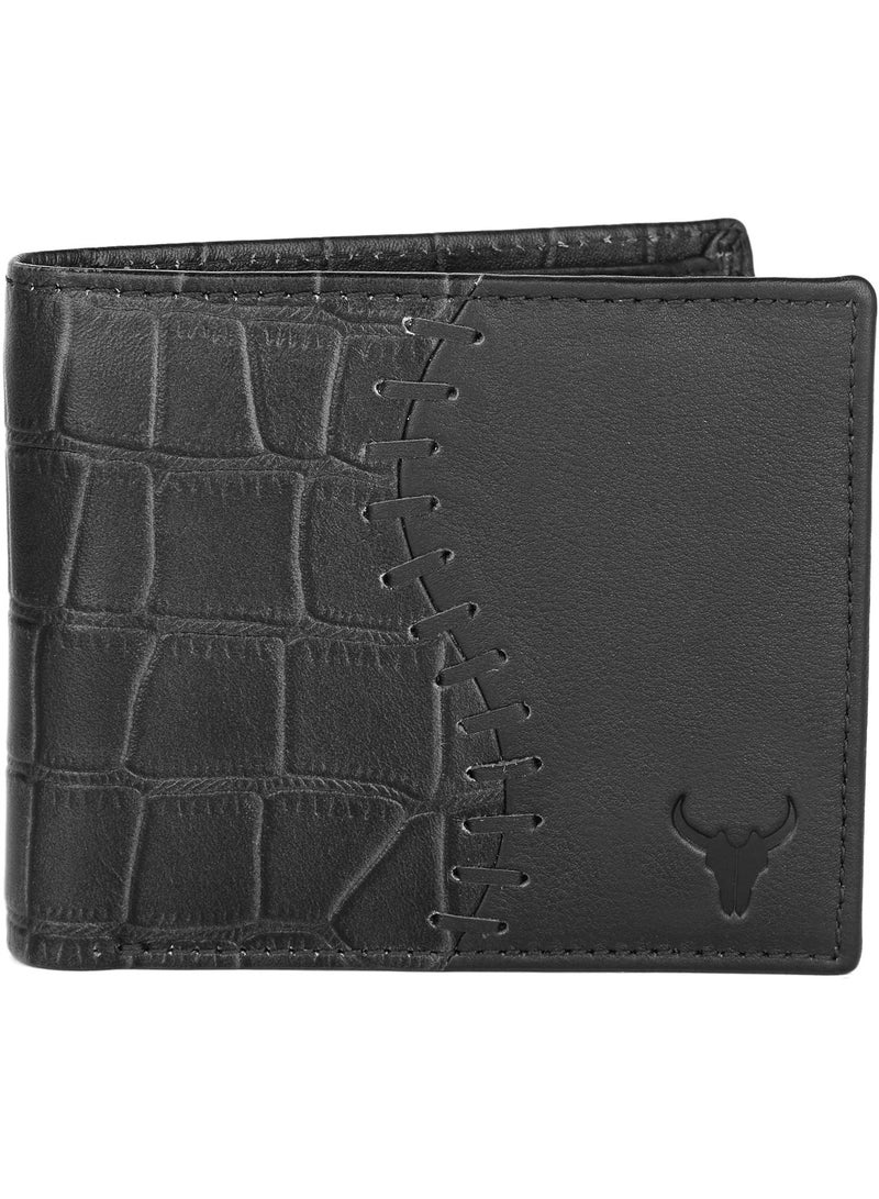 Napa Hide Black Leather Wallet for Men I 4 Card Slots - Image 5
