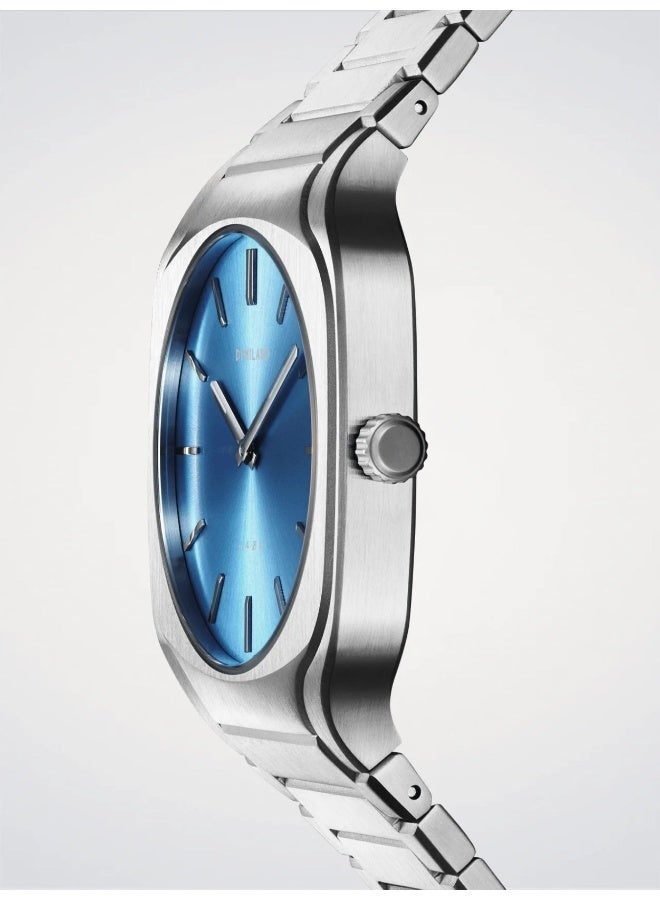 D1 Milano Men's SQUARE CARIBBEAN BLUE Watch (D1-SQBJ07) 37mm - Image 3