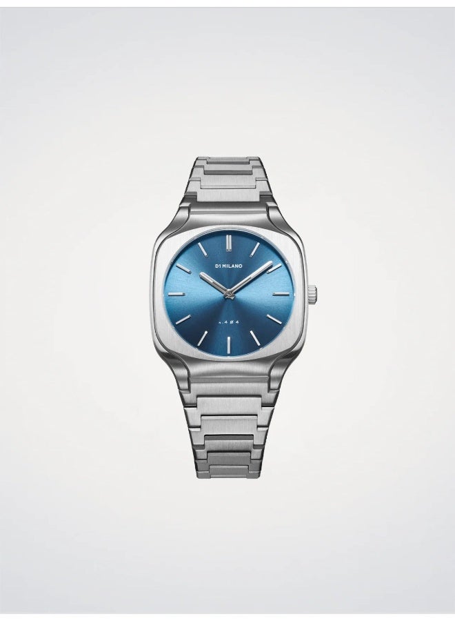 D1 Milano Men's SQUARE CARIBBEAN BLUE Watch (D1-SQBJ07) 37mm - Image 1