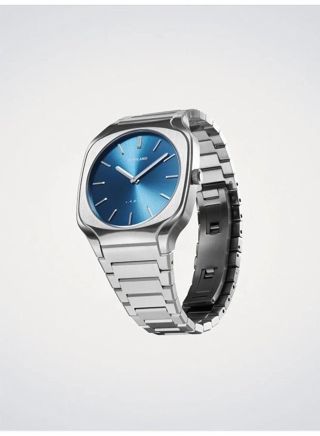 D1 Milano Men's SQUARE CARIBBEAN BLUE Watch (D1-SQBJ07) 37mm - Image 4