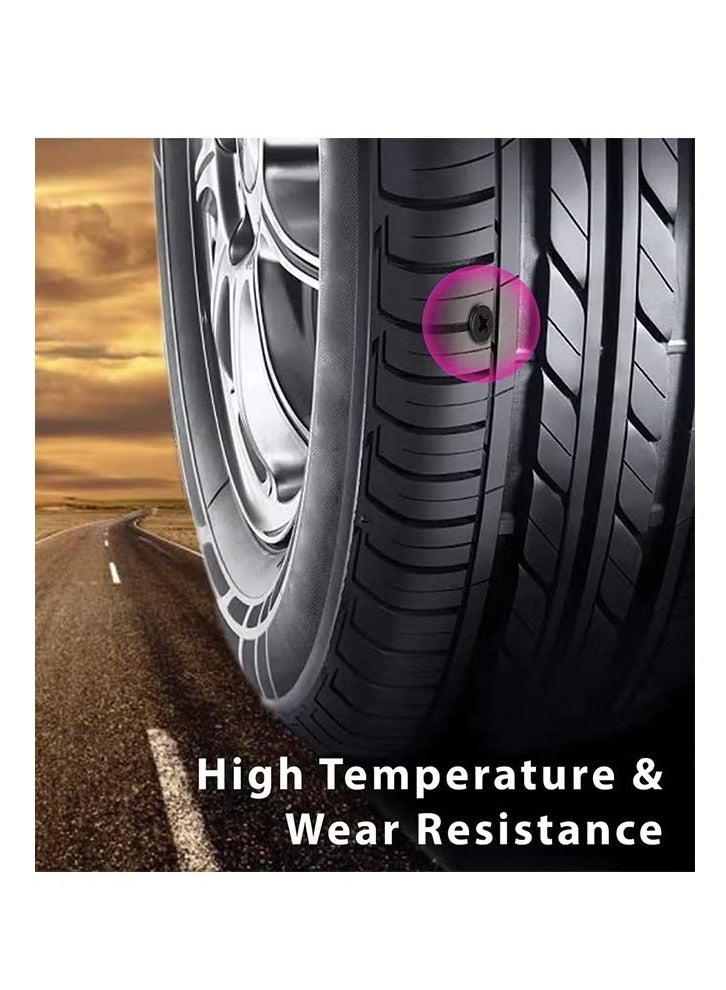 20 قطعة من مسامير إصلاح الإطارات المطاطية، مسامير مطاطية لإصلاح الإطارات، أداة سريعة ذاتية الخدمة لإصلاح الإطارات، مسامير مطاطية لإصلاح الإطارات بالفراغ، مناسبة لإصلاح ثقب إطارات السيارات والدراجات النارية والجيب - Image 3