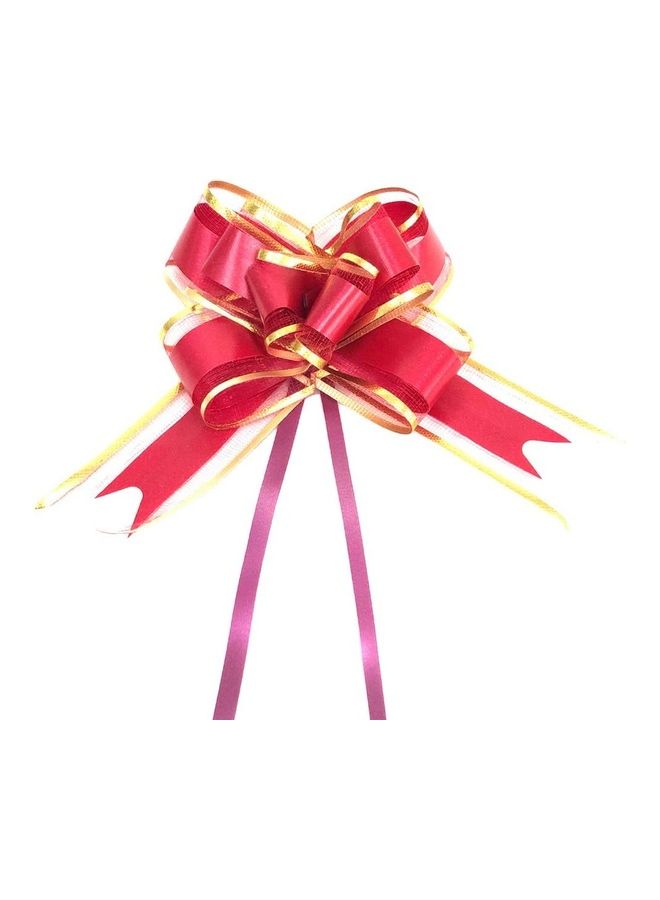 Loquat 100-Piece Pull Bow Gold/Dark Pink - Image 2