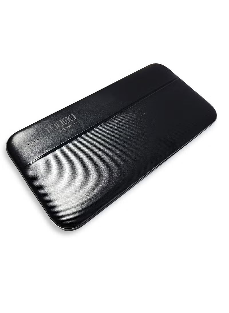 Earldom Power Bank 10000mAh with USB Output Fast Charging , Black - PB54 - Image 2