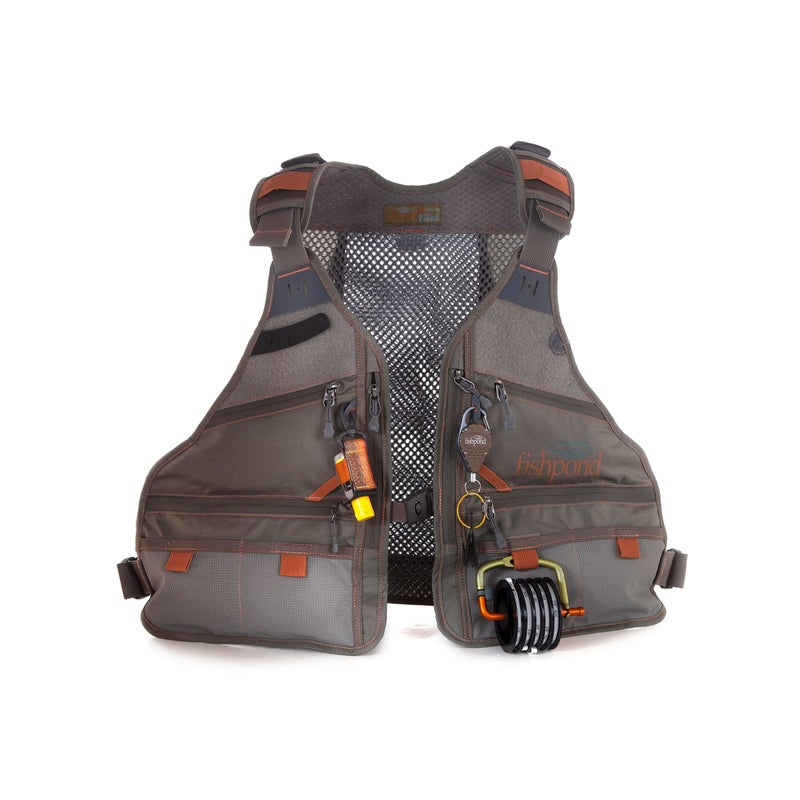 fishpond Flint Hills Men's Fly Fishing Vest - Gravel | Fishing Vests for Men - Image 5