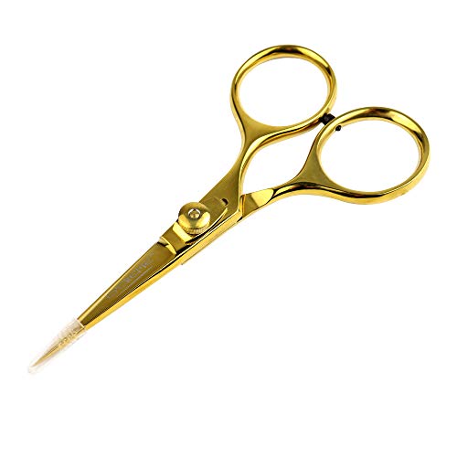 O'Creme Super Sharp Chef Scissors All Stainless Steel Snips Garnishing Tool (Gold) - Image 1