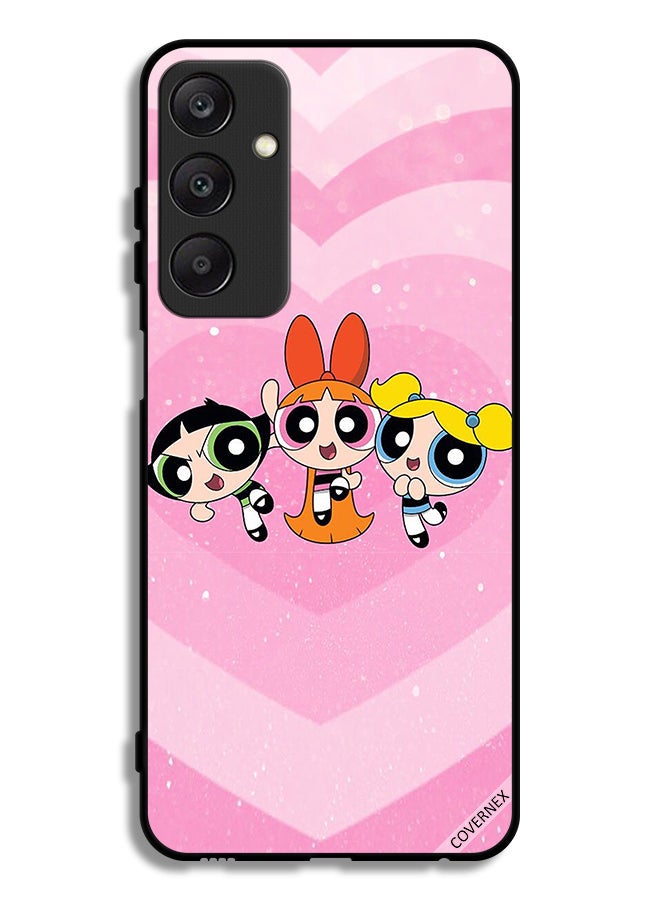 Covernex Samsung Galaxy A25 5G Protective Case Cover Power Girls Cartoon - Image 1
