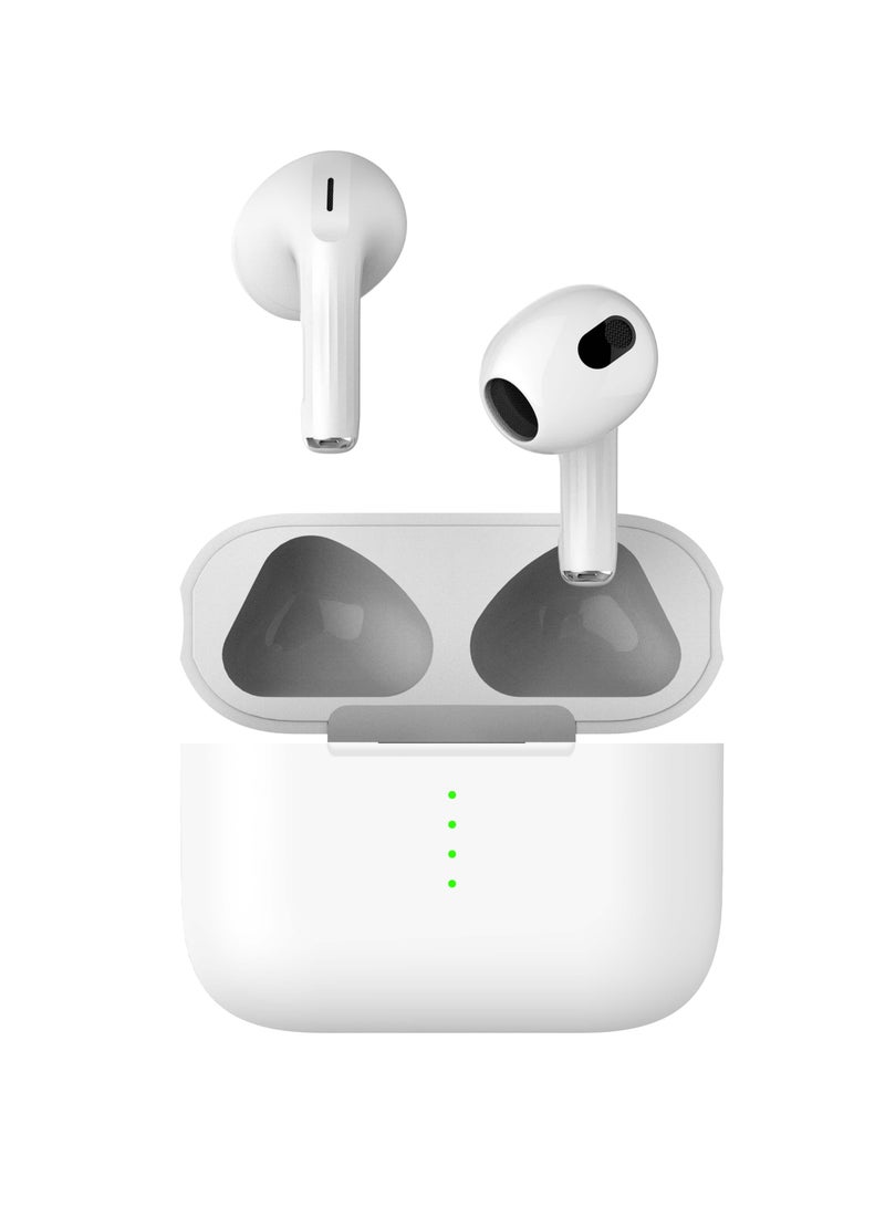Smart | T-Pro True Wireless Stereo In-Ear Earphone - Bluetooth (White) - Image 1