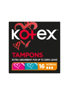 Kotex Silky Cover Normal Tampons  - Image 1