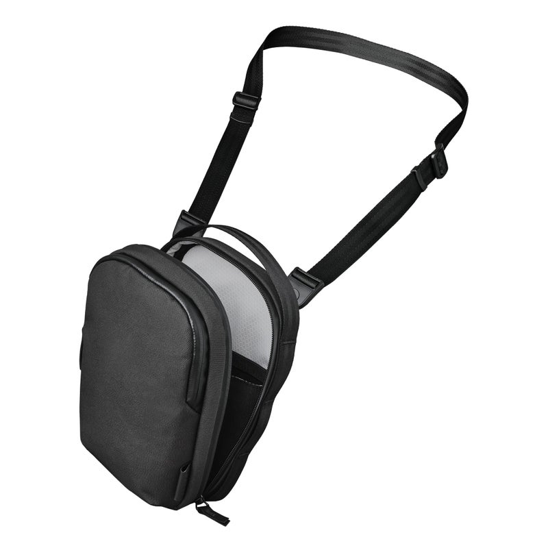 ALPAKA Metro Sling V2 RFID Blocking Crossbody Bag for Daily Commuting and Travel, Compact EDC Sling with Adjustable Strap, MOLLE Compatible, YKK Zippers, Recycled Axoflux 300D, Black - Image 1
