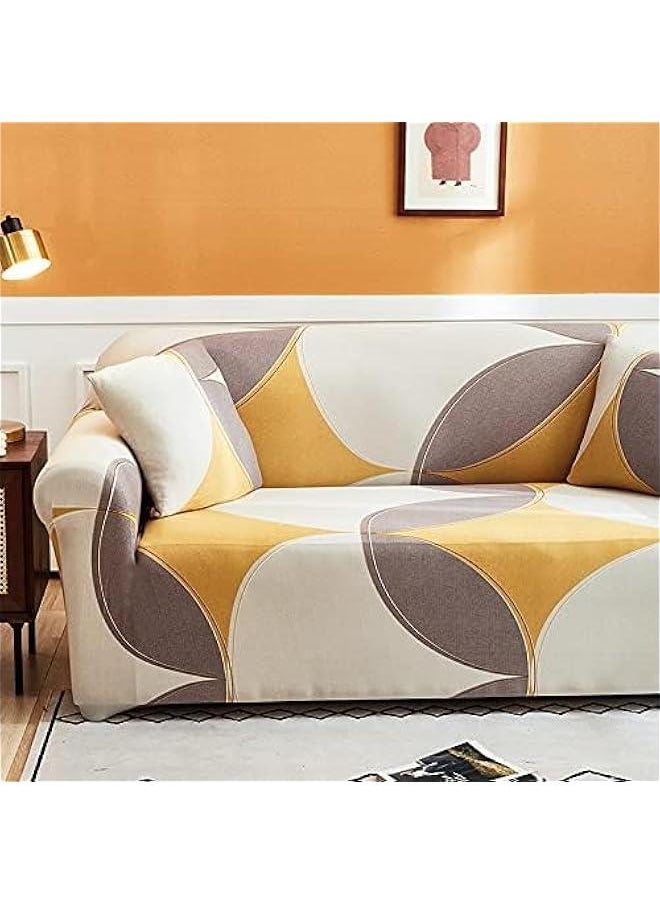 Beauenty Universal High Stretch Sofa Slipcovers Loveseat Couch Covers Armchair Furniture Protector Wrap (A01, Medium)  - Image 3