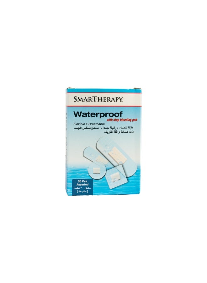 Smarttherapy Waterproof Plaster Assorted Stop Bleeding Pad 30 Pcs - Image 3