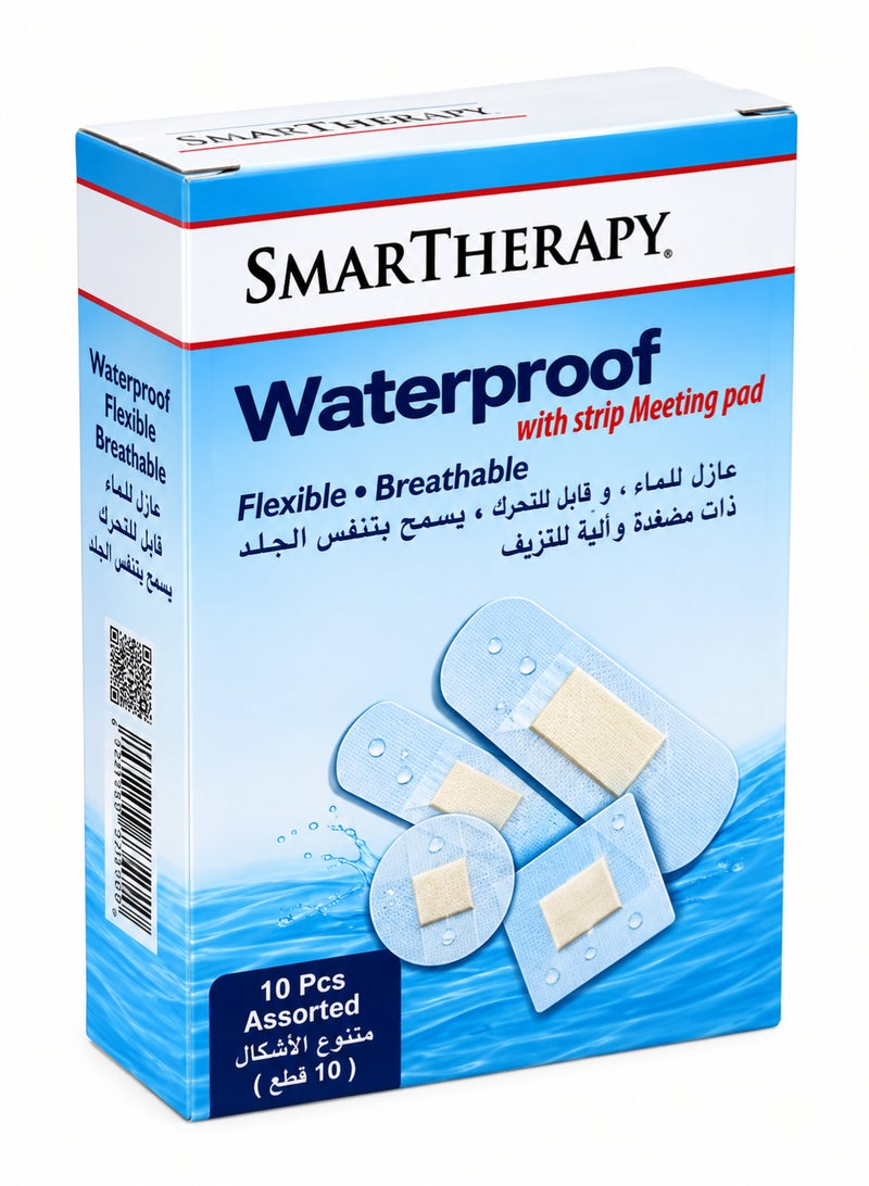 Smarttherapy Waterproof Plaster Assorted Stop Bleeding Pad 30 Pcs - Image 1