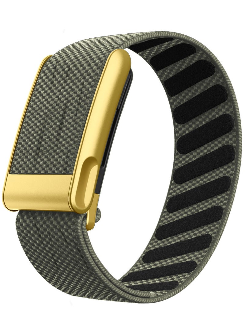 TEMPO Ultra-soft Nylon Replacement Band for WHOOP 5.0 Life /MG – ECG Compatible | Breathable, Durable & Secure Fit Strap and Adjustable Wristband Replacement Strap with U Shaped Gold Color Connector Easy to Use and Perfect for Every Occasion | NOT for Gen 4  - Image 1