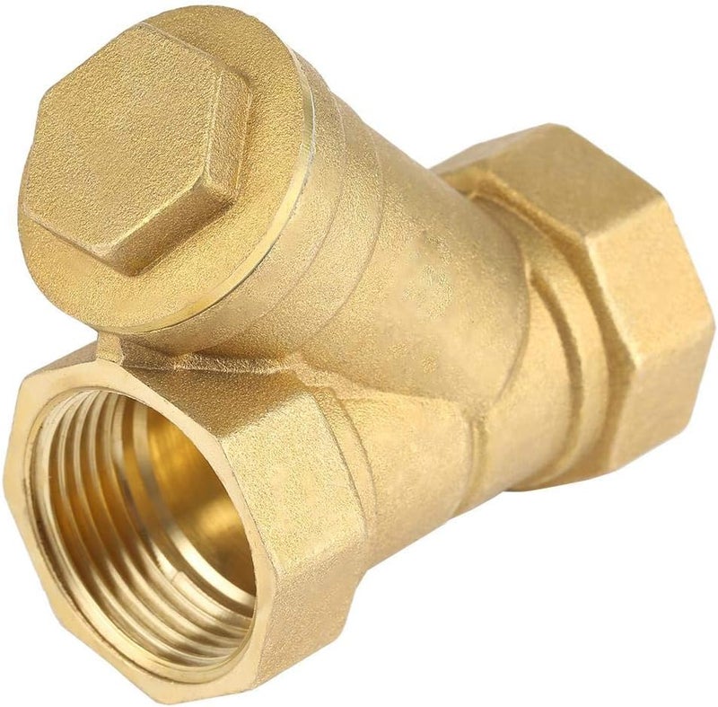 comfrt Brass Strainer, Filter Valve Connector 1" BSPP Female Thread Y Shaped /2in Strainer for Water Oil Separation - Image 5