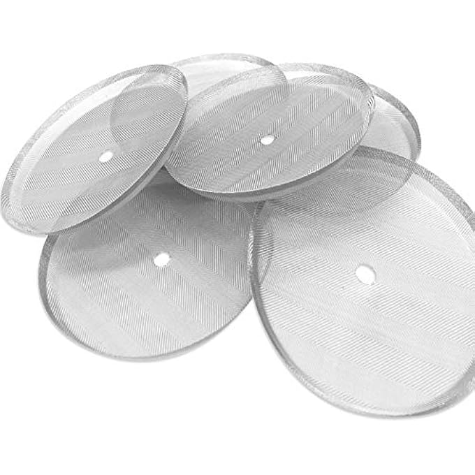 CKANDAY 6 Pack French Press Replacement Filter ScreenReusable Stainless Steel Mesh Filters For Universal 1000 Ml  34 Oz  8 Cup French Press Coffee Makers - Image 5