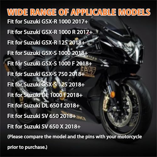 AMHTDOL OBD2 Adapter Fit for Suzuki 6 Pin to 16Pin Motorcycle Diagnostic Cable,for GSX-R125/1000R,for GSX-S1000F,for GSX-S 125/750 Motorbike ECU Programming,Work with ELM327 Obdii Code Reader/Scanner - Image 2