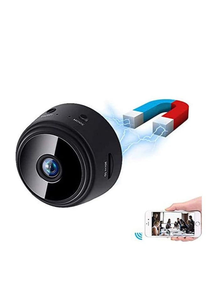 WiFi Mini Magnetic  Wireless Spy Hidden HD 1080P Small Portable Round Camera, Indoor Security Camera, Motion Detection, Instant Notifications Night Vision Camera