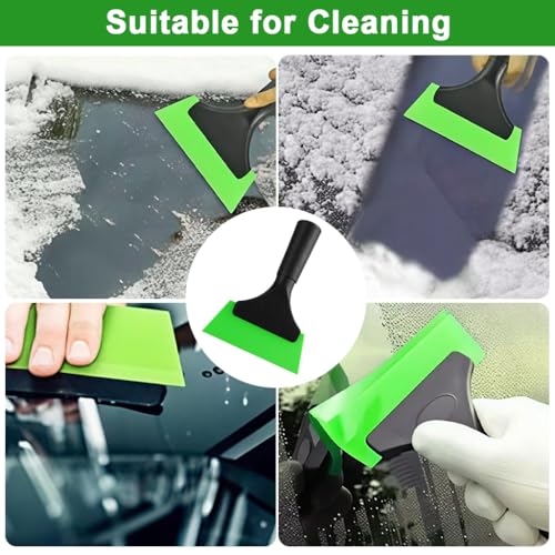 STHIRA® Window Tint Scraper, 5-inch Window Film Rubber Squeegees for Paint Protection Film, Decorative Vinyl Wraps, Non-Abrasive Bubble Free Film Applicator - Image 3