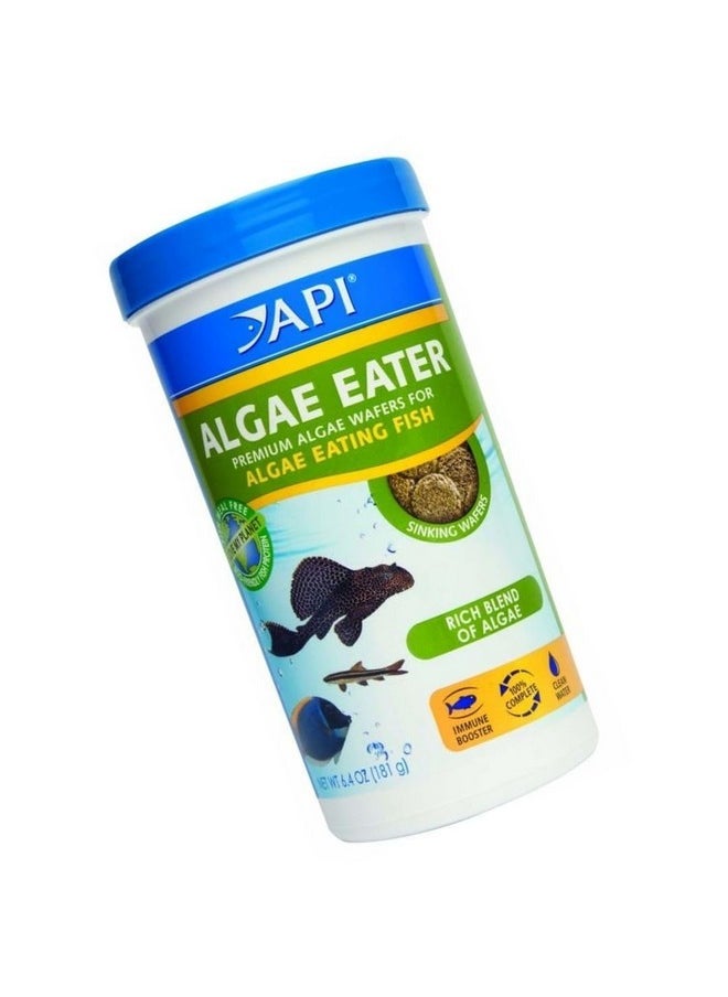 API API Algae Eater Pea Protein Natural Pre-Biotic Algae Wafer with spirulina for Algae Eating Fish (6.4 Oz)  - Image 2